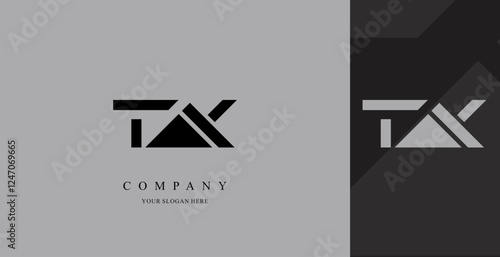 Letter TAK Professional logo for all kinds of business