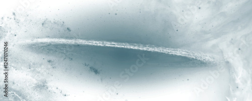 Expansive Universe Filled With Nebulous Clouds of Gas and Dust Floating Through the Vastness of Space
