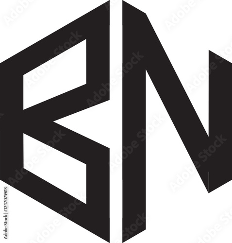 Free Download BN Polygon logo.eps - GFXLoad