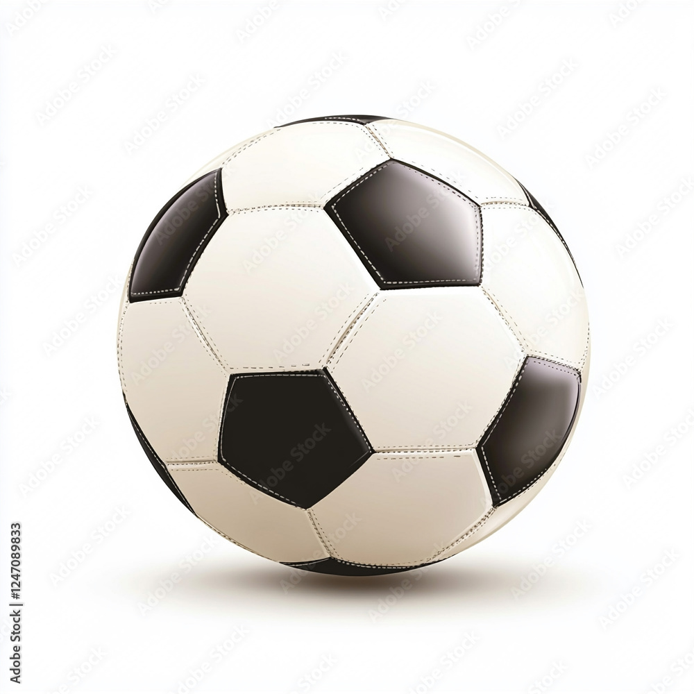 soccer ball on white background soccer ball on white background