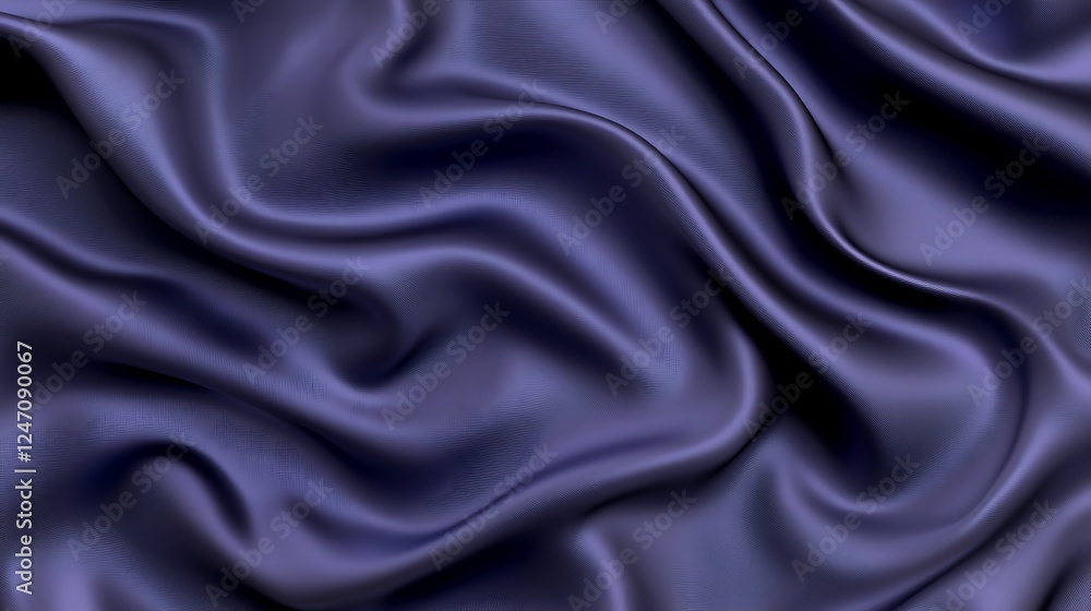 Fototapeta premium Draped purple silk fabric texture