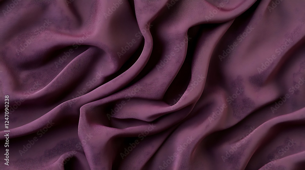 Obraz premium Draped purple fabric texture background