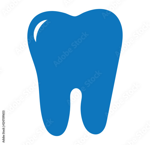 Teeth icon , tooth isolated , dental symbol. design eps 10 