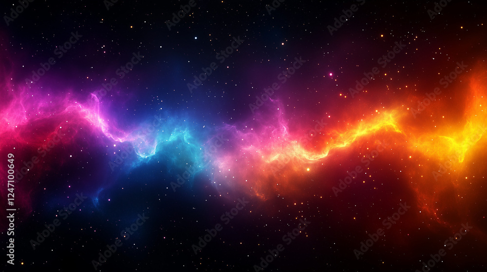 Obraz premium abstract background with stars