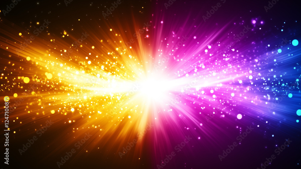 Fototapeta premium abstract background with stars