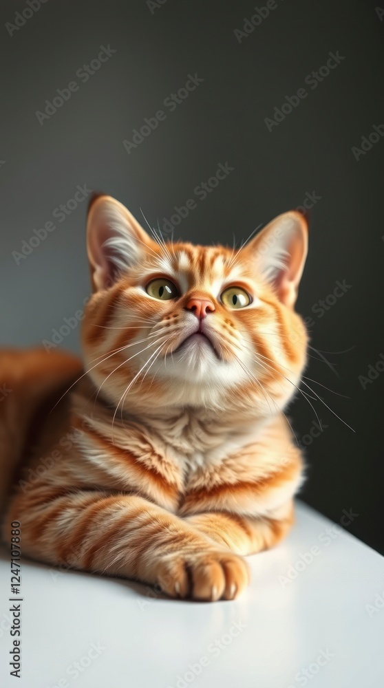 Obraz premium photograph of a British Shorthair cat