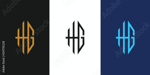 HG logo design is sophisticated and modern