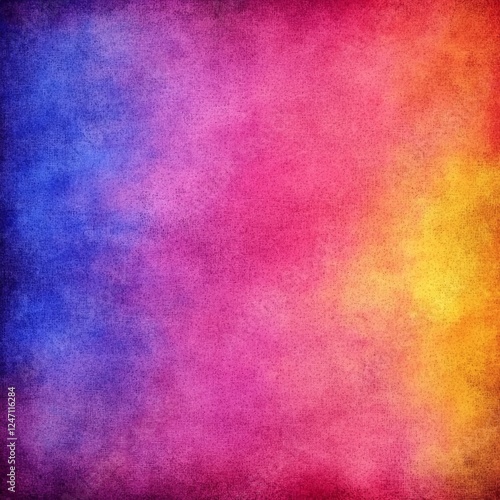 A vibrant abstract background featuring a stunning blend of blue, pink, and yellow colors creating a dreamy atmosphere.