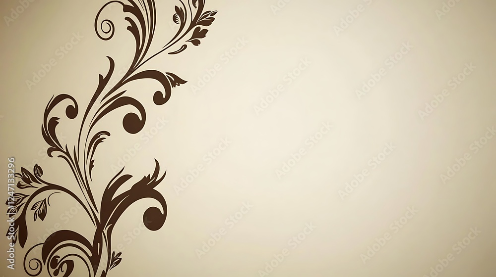 Floral design, beige background, invitation (1) Floral design, beige background, invitation (1)