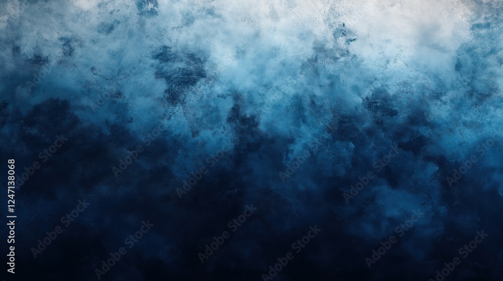Deep twilight blue gradient with soft textured abstract background Deep twilight blue gradient with soft textured abstract background