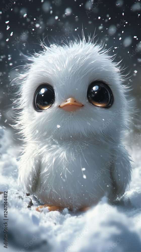 owl in the snow owl in the snow