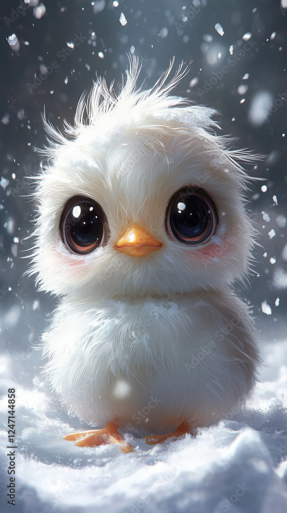 owl in the snow owl in the snow