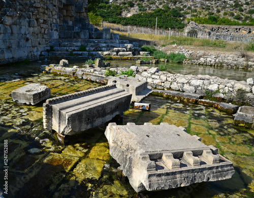 The ancient city of Limyra, located in Finike, Antalya, Turkey, is one of the most touristic places in the country.