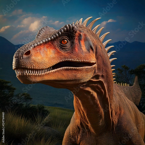 Acrocanthosaurus photo