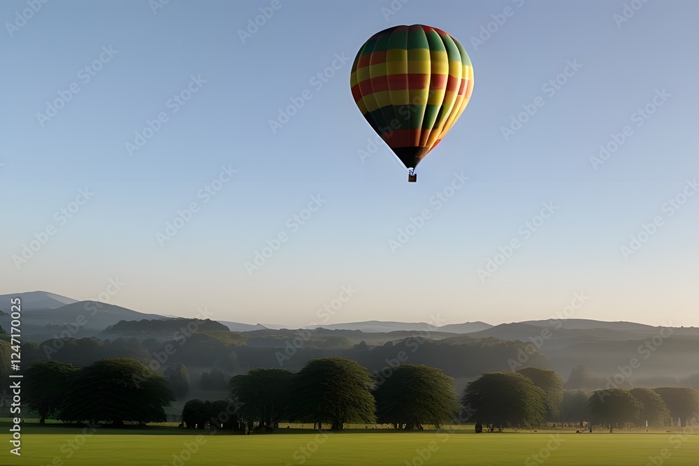 Obraz premium Hot air balloon 