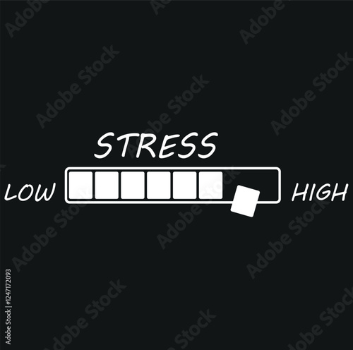 stress concept. a stressed businessman, Jane, a stressed businessman with a big head indicator. Deadline pressure, stressful work. Character illustrations
