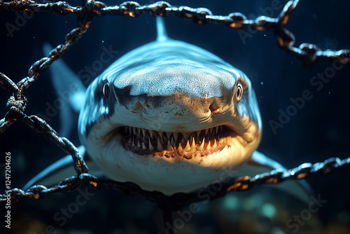 head of a shark photo