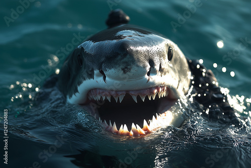 head of a shark photo