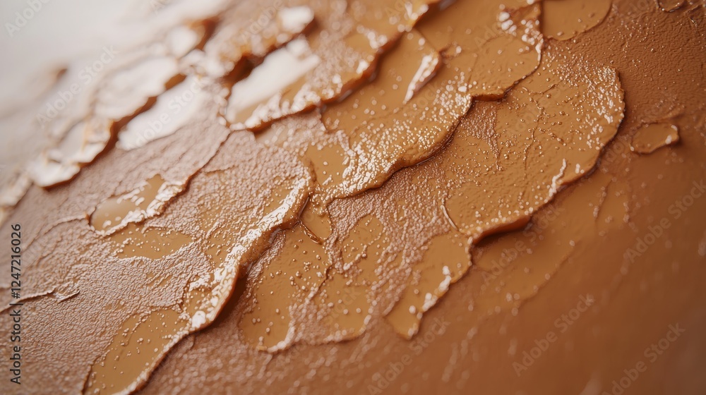 Close-Up of Skin Texture Showing Post-Acne Scars and Emphasizing Healing Process Close-Up of Skin Texture Showing Post-Acne Scars and Emphasizing Healing Process