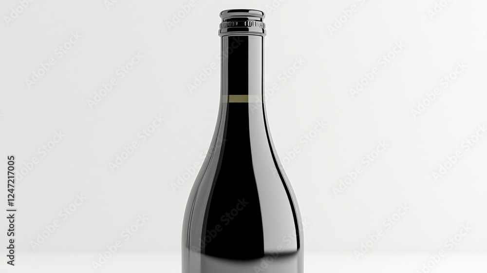 A luxurious dark liquid glass wine bottle with a smooth rounded design, exuding elegance and modern sophistication. The bright tone and blurred background create a sense of refined minimalism.
A luxurious dark liquid glass wine bottle with a smooth rounded design, exuding elegance and modern sophistication. The bright tone and blurred background create a sense of refined minimalism.