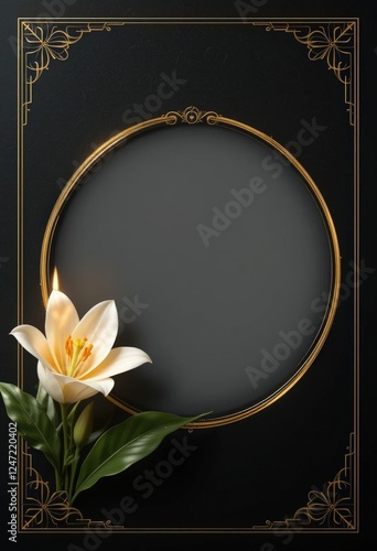 Memorial & funeral card templates paper cut