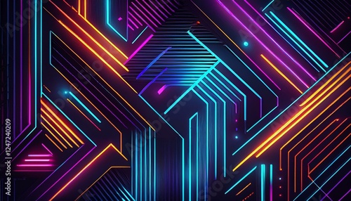 abstract background with lines