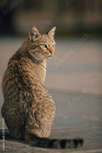 cat on the fence