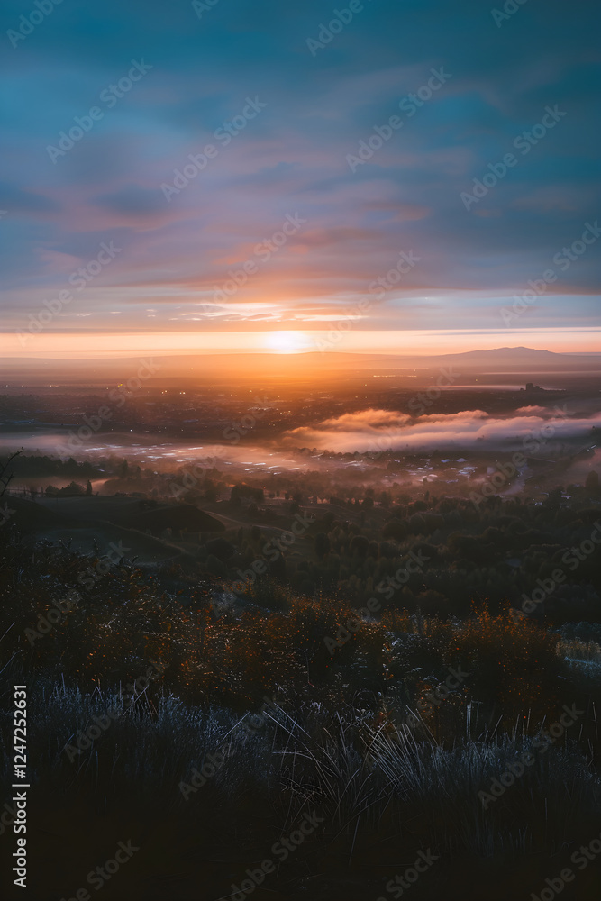 Panoramic Sunset Spectacle: A Visual Guide to Landscape Photography Techniques Panoramic Sunset Spectacle: A Visual Guide to Landscape Photography Techniques