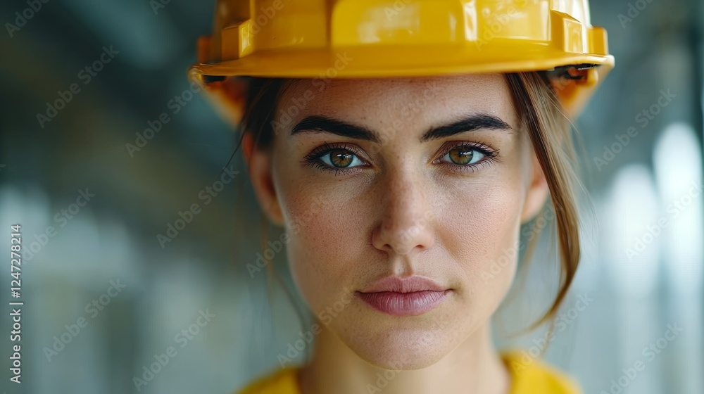 Young Female Engineer Mentoring Students on Sustainable Practices in Construction Industry Young Female Engineer Mentoring Students on Sustainable Practices in Construction Industry