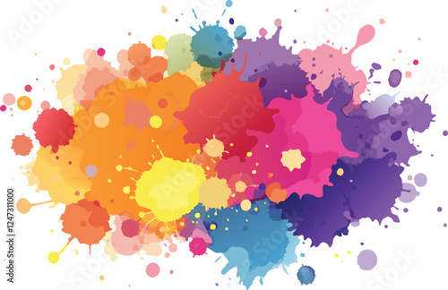 watercolor texture splatter stain background