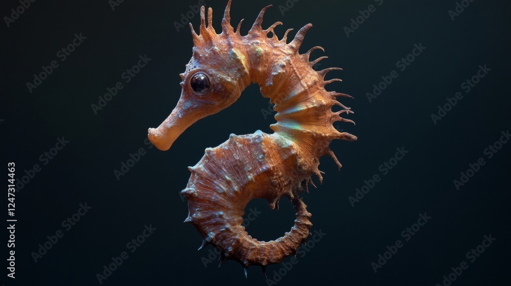 Mediterranean Seahorse - Hippocampus guttulatus Mediterranean Seahorse - Hippocampus guttulatus