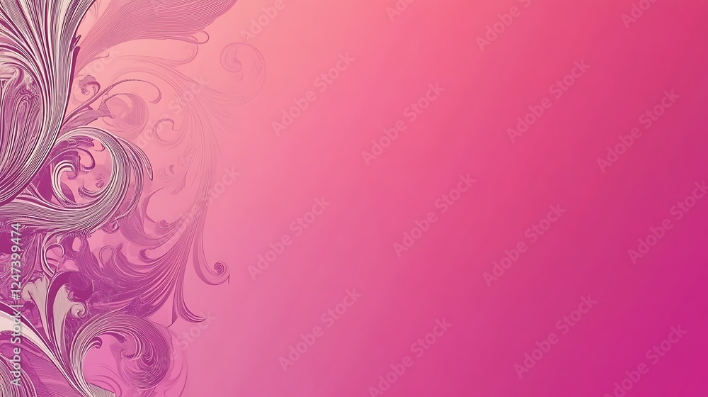 Pink Floral Design Abstract Background Image Pink Floral Design Abstract Background Image