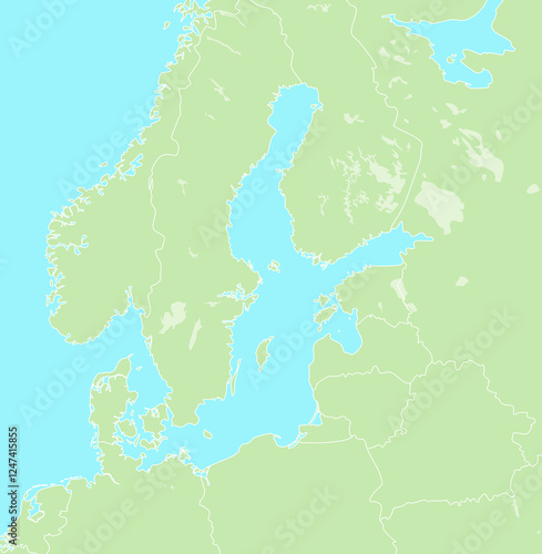 Map Of Baltic Sea Region