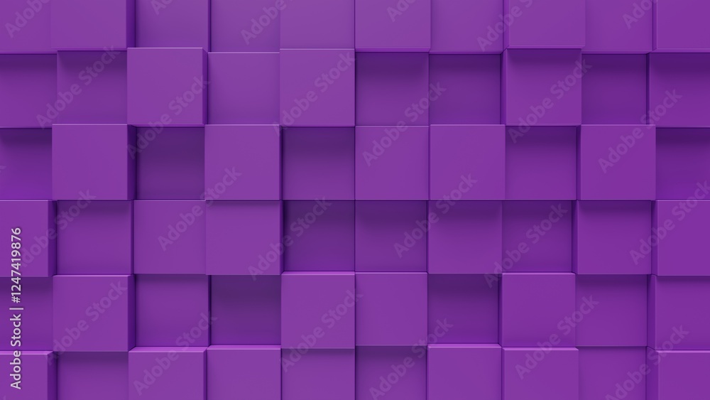 abstract geometric purple squares cubic background abstract geometric purple squares cubic background