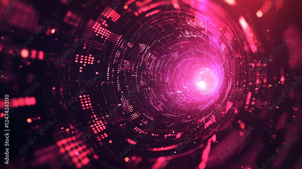 Abstract hexagon technology digital background, providing space for text and representing high-tech digital advancements and innovation Abstract hexagon technology digital background, providing space for text and representing high-tech digital advancements and innovation
