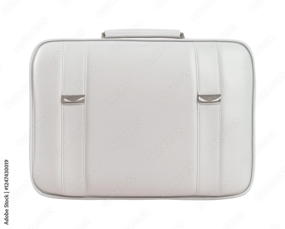 Business event briefcase office product modern top view isolated on transparent background Business event briefcase office product modern top view isolated on transparent background