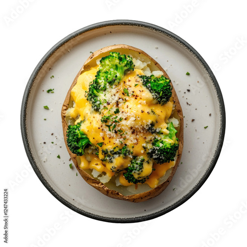 Delicious Plate of Baked Ja...