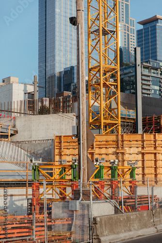 Construction Site in a Major City