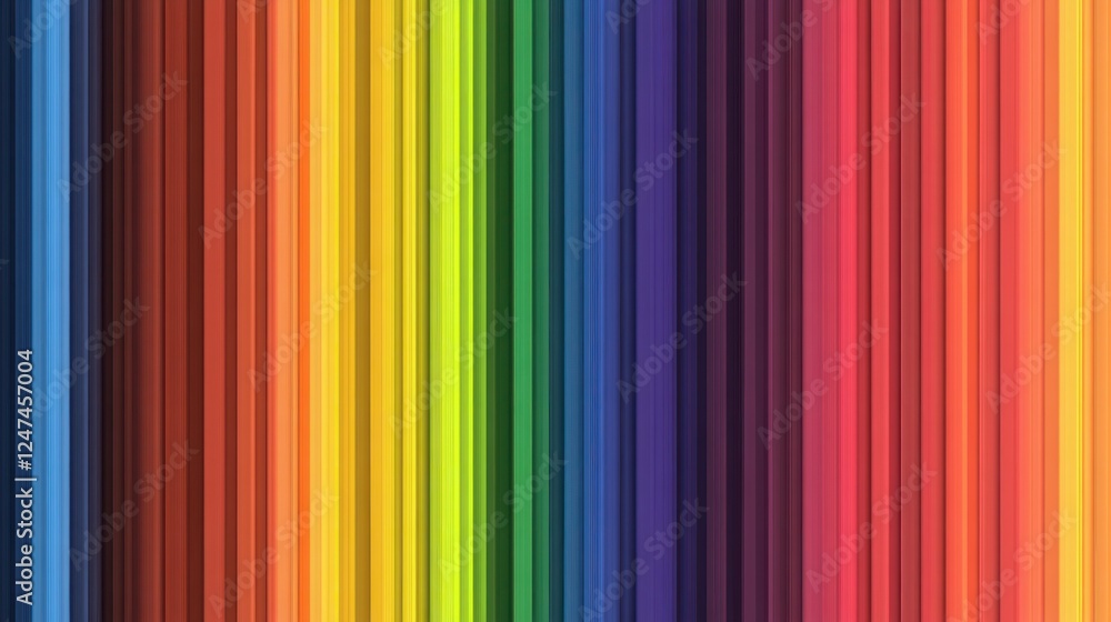 Obraz premium Colorful vertical stripes background design