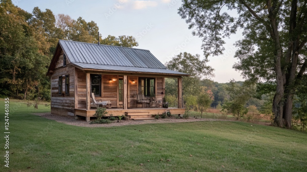 Rustic Cabin Retreat in Peaceful Countryside Setting Rustic Cabin Retreat in Peaceful Countryside Setting