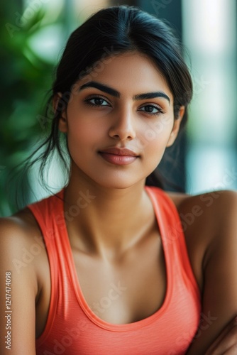 Fitness and Health Model with Gym Attire Free Download Fitness and Health Model with Gym Attire - GFXLoad