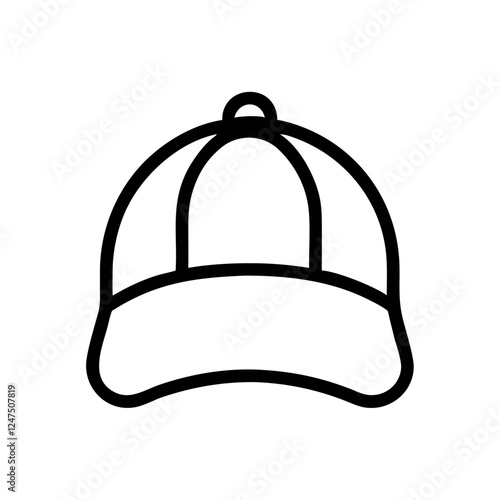 Baseball cap hip hop fashion accessory