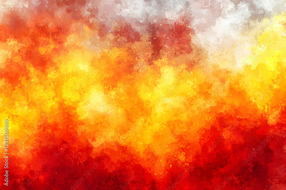 Abstract fiery sunset landscape background Abstract fiery sunset landscape background