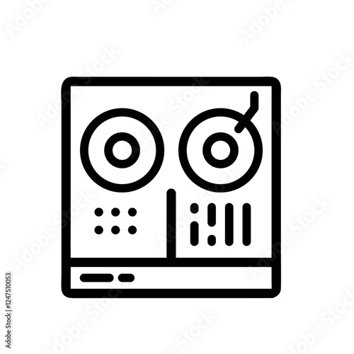 Reel to reel tape hip hop music recording