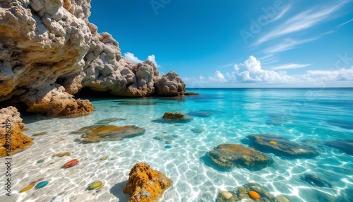 sea and rocks