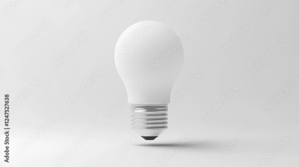 A floating light bulb on a smooth surface, symbolizing ideas and innovation. A floating light bulb on a smooth surface, symbolizing ideas and innovation.