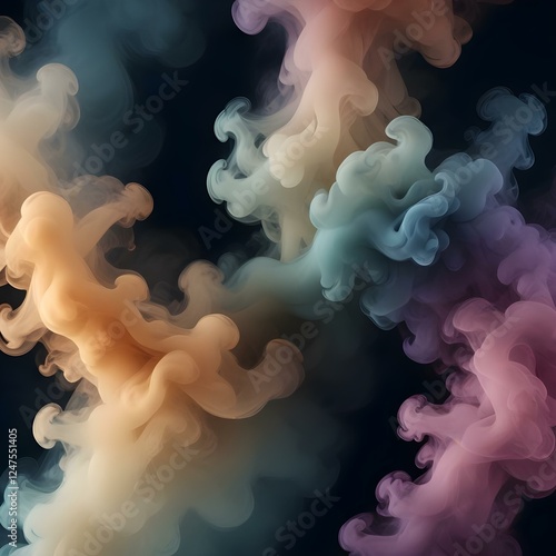 Gradient Smoke Effects Translucent smoky textures