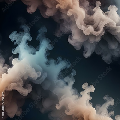 Gradient Smoke Effects Translucent smoky textures
