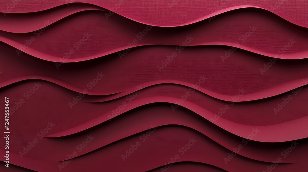 Red wave texture background design Red wave texture background design