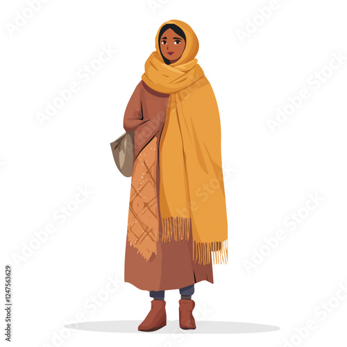 Mauritania Woman Winter Clothes and Style – Cozy Winter Outfits, Warm Winter Fashion for Women, Stylish Winter Wardrobe, Comfortable Winter Clothing for Mauritania
